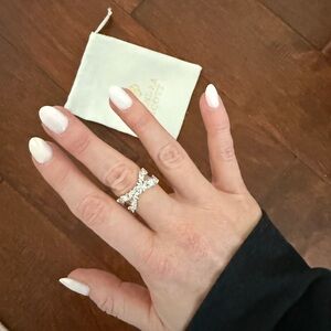 NWT Kendra Scott silver ring size 6